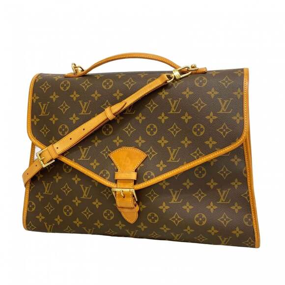 LOUIS VUITTON Authentic Brown Monogram Bag - Picture 1 of 12